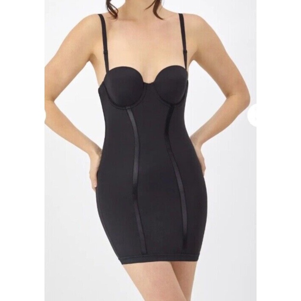 Maidenform Women's Black Control Shapewear  Build in Bra size 38C